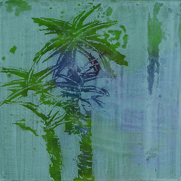 WYSIWII 4 | acrylic, oil on wood | 40 x 40 cm